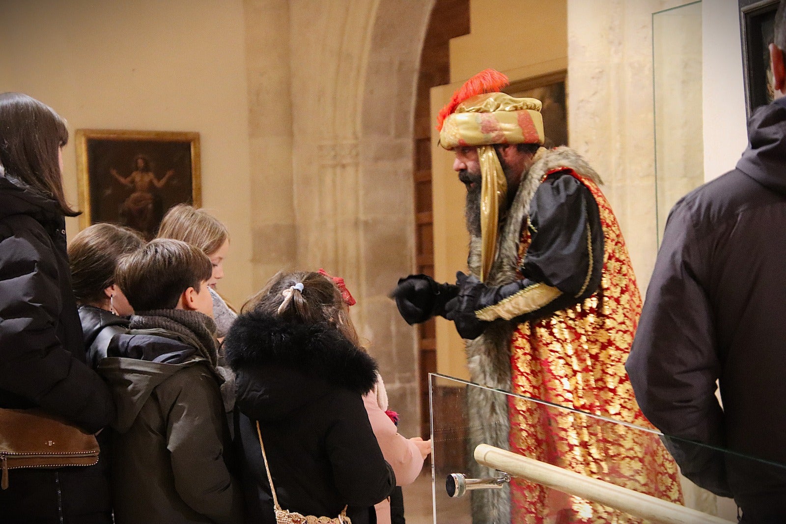 El paje de Baltasar al que le gustan las obras de arte de Rioseco